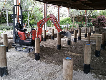 Installation of TTT Suspended Floor Foundations for a new residential building